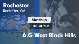 Matchup: Rochester vs. A.G West Black Hills  2016