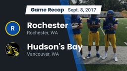 Recap: Rochester  vs. Hudson's Bay  2017