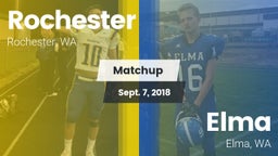 Matchup: Rochester vs. Elma  2018