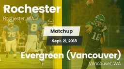 Matchup: Rochester vs. Evergreen  (Vancouver) 2018