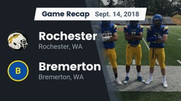 Recap: Rochester  vs. Bremerton  2018