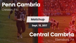 Matchup: Penn Cambria vs. Central Cambria  2017