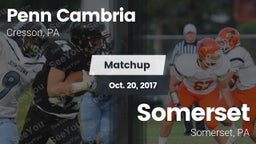 Matchup: Penn Cambria vs. Somerset  2017