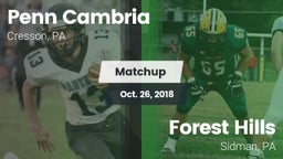 Matchup: Penn Cambria vs. Forest Hills  2018