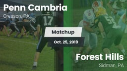 Matchup: Penn Cambria vs. Forest Hills  2019