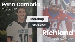 Matchup: Penn Cambria vs. Richland  2020