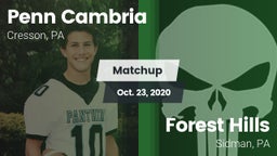 Matchup: Penn Cambria vs. Forest Hills  2020