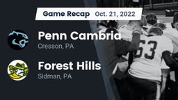 Recap: Penn Cambria  vs. Forest Hills  2022