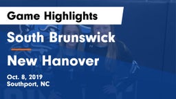 South Brunswick  vs New Hanover  Game Highlights - Oct. 8, 2019