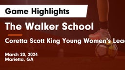 The Walker School vs Coretta Scott King Young Women's Leadership Academy  Game Highlights - March 20, 2024