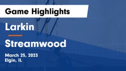 Larkin  vs Streamwood  Game Highlights - March 25, 2023