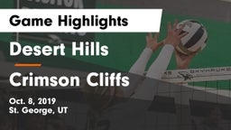 Desert Hills  vs Crimson Cliffs Game Highlights - Oct. 8, 2019