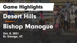 Desert Hills  vs Bishop Manogue  Game Highlights - Oct. 8, 2021