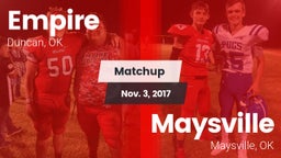Matchup: Empire vs. Maysville  2017