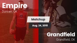 Matchup: Empire vs. Grandfield  2018