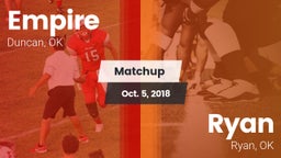 Matchup: Empire vs. Ryan  2018