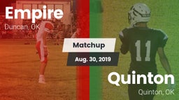 Matchup: Empire vs. Quinton  2019