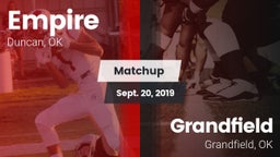 Matchup: Empire vs. Grandfield  2019