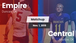 Matchup: Empire vs. Central  2019