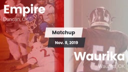 Matchup: Empire vs. Waurika  2019