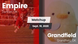 Matchup: Empire vs. Grandfield  2020