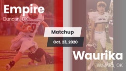 Matchup: Empire vs. Waurika  2020