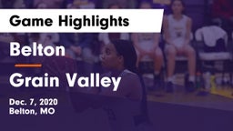 Belton  vs Grain Valley  Game Highlights - Dec. 7, 2020