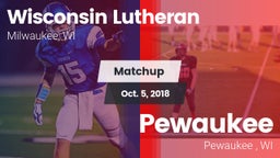 Matchup: Wisconsin Lutheran vs. Pewaukee  2018