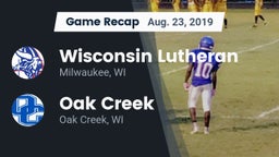 Recap: Wisconsin Lutheran  vs. Oak Creek  2019