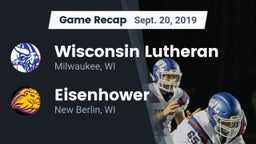 Recap: Wisconsin Lutheran  vs. Eisenhower  2019
