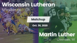 Matchup: Wisconsin Lutheran vs. Martin Luther  2020