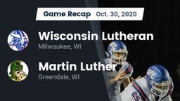Recap: Wisconsin Lutheran  vs. Martin Luther  2020