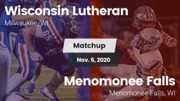 Matchup: Wisconsin Lutheran vs. Menomonee Falls  2020