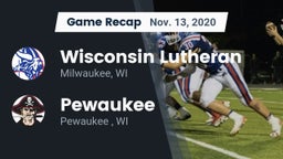 Recap: Wisconsin Lutheran  vs. Pewaukee  2020