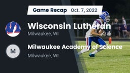 Recap: Wisconsin Lutheran  vs. Milwaukee Academy of Science  2022