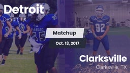 Matchup: Detroit vs. Clarksville  2017