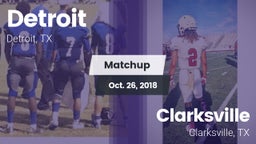 Matchup: Detroit vs. Clarksville  2018