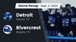 Recap: Detroit  vs. Rivercrest  2020