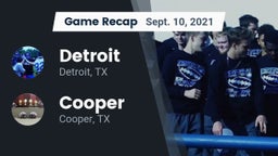 Recap: Detroit  vs. Cooper  2021