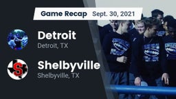 Recap: Detroit  vs. Shelbyville  2021