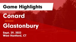 Conard  vs Glastonbury  Game Highlights - Sept. 29, 2022