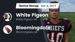 Recap: White Pigeon  vs. Bloomingdale  2017