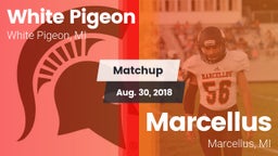 Matchup: White Pigeon vs. Marcellus  2018