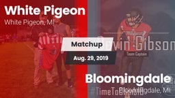 Matchup: White Pigeon vs. Bloomingdale  2019
