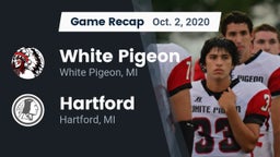 Recap: White Pigeon  vs. Hartford  2020