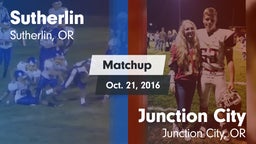 Matchup: Sutherlin vs. Junction City  2016
