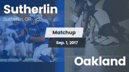 Matchup: Sutherlin vs. Oakland 2017