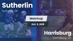 Matchup: Sutherlin vs. Harrisburg  2018