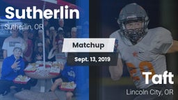 Matchup: Sutherlin vs. Taft  2019