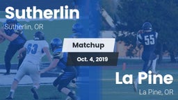 Matchup: Sutherlin vs. La Pine  2019